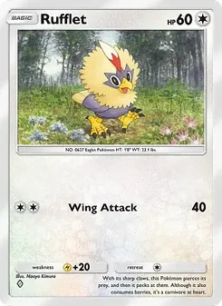 Rufflet (Mega Rising #204)
