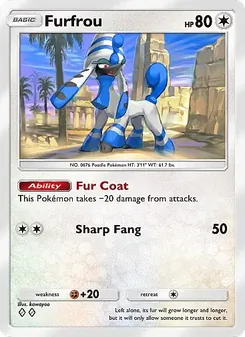Furfrou (Mega Rising #208)