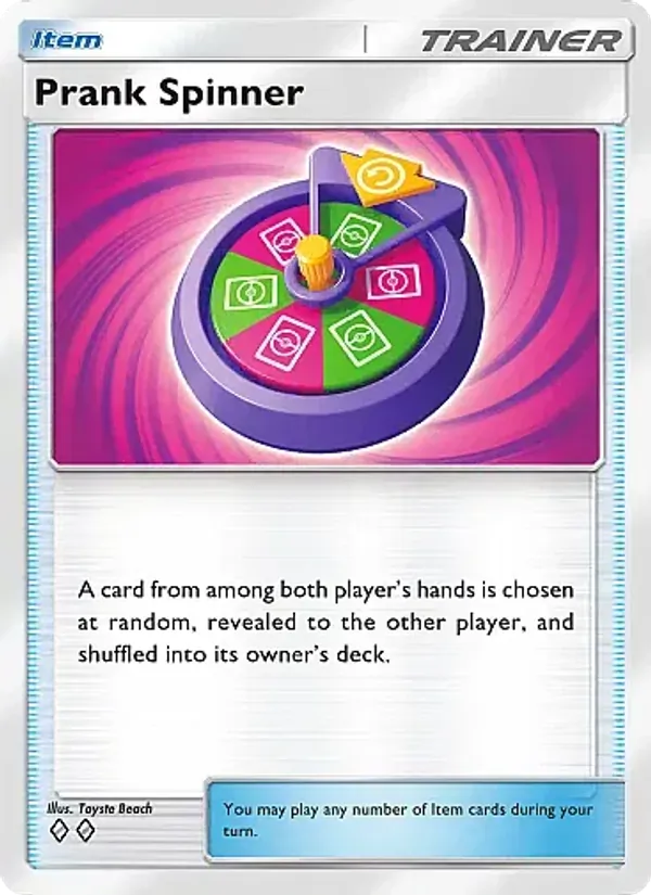 Prank Spinner — Mega Rising #213 (Pokémon TCG card)