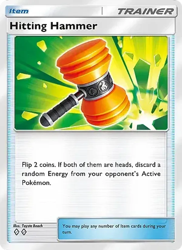 Hitting Hammer — Mega Rising #215 (Pokémon TCG card)