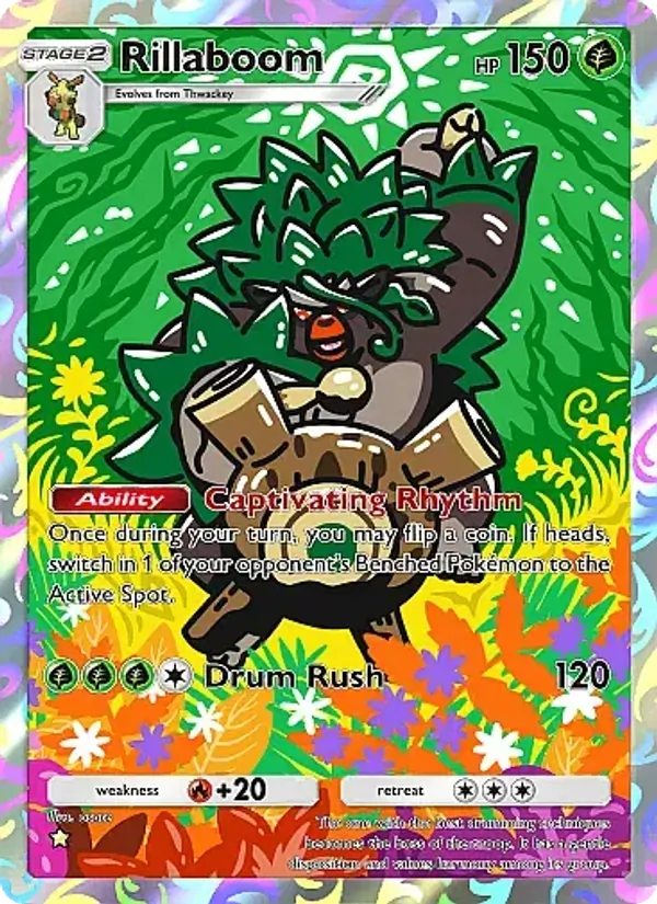 Rillaboom — Mega Rising #229 (Pokémon TCG card)