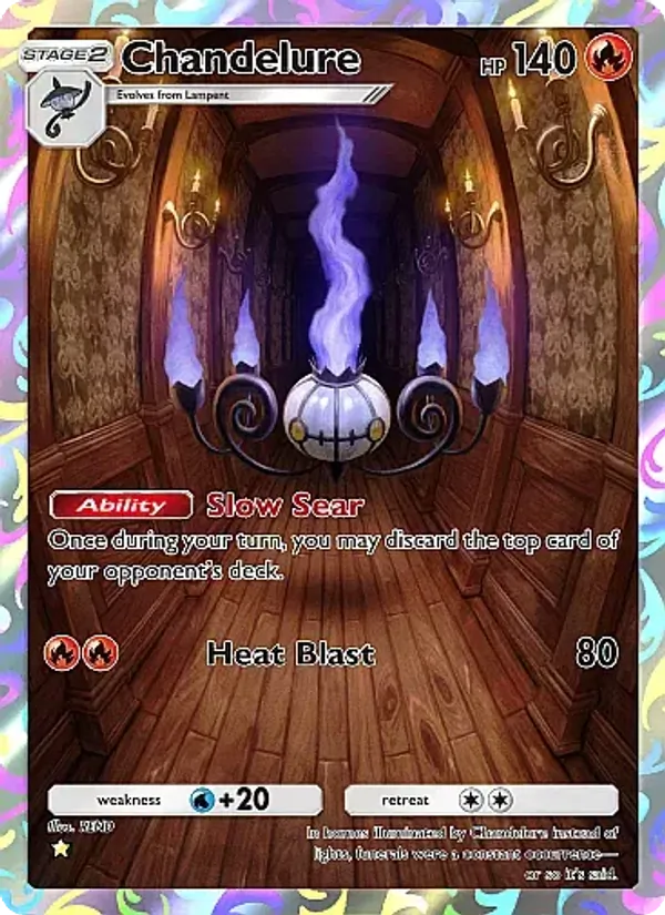 Chandelure — Mega Rising #231 (Pokémon TCG card)