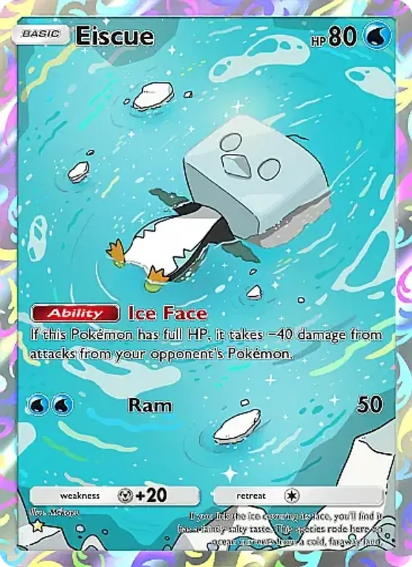 Eiscue — Mega Rising #236 (Pokémon TCG card)