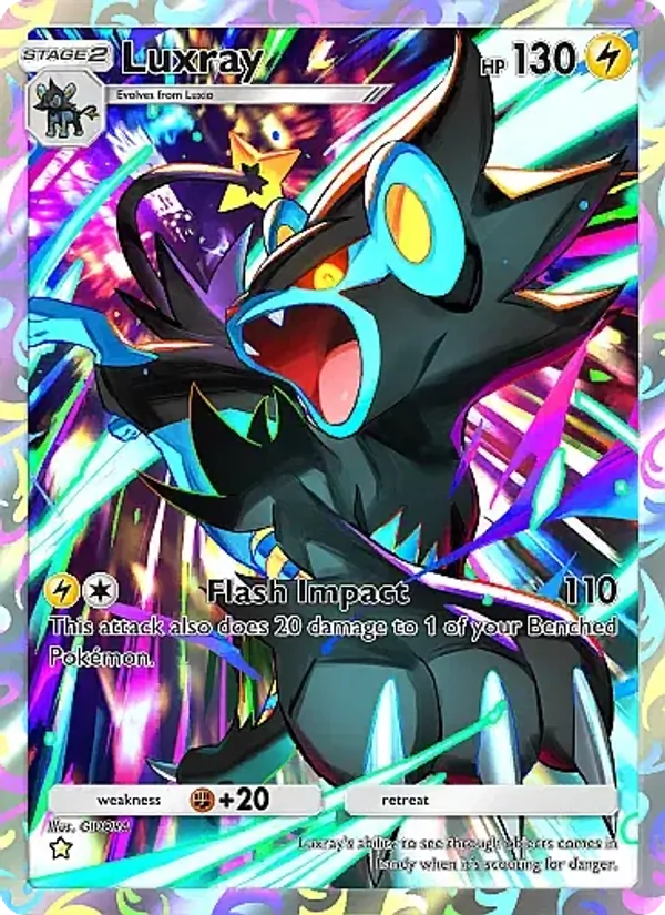 Luxray — Mega Rising #237 (Pokémon TCG card)