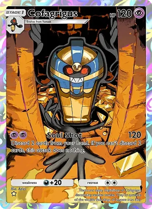 Cofagrigus — Mega Rising #238 (Pokémon TCG card)