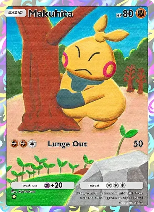 Makuhita — Mega Rising #240 (Pokémon TCG card)
