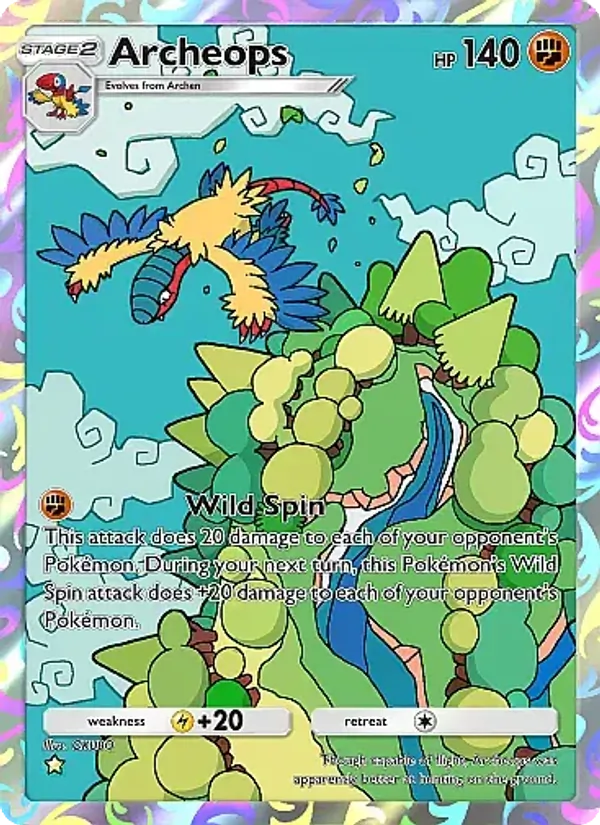 Archeops — Mega Rising #242 (Pokémon TCG card)