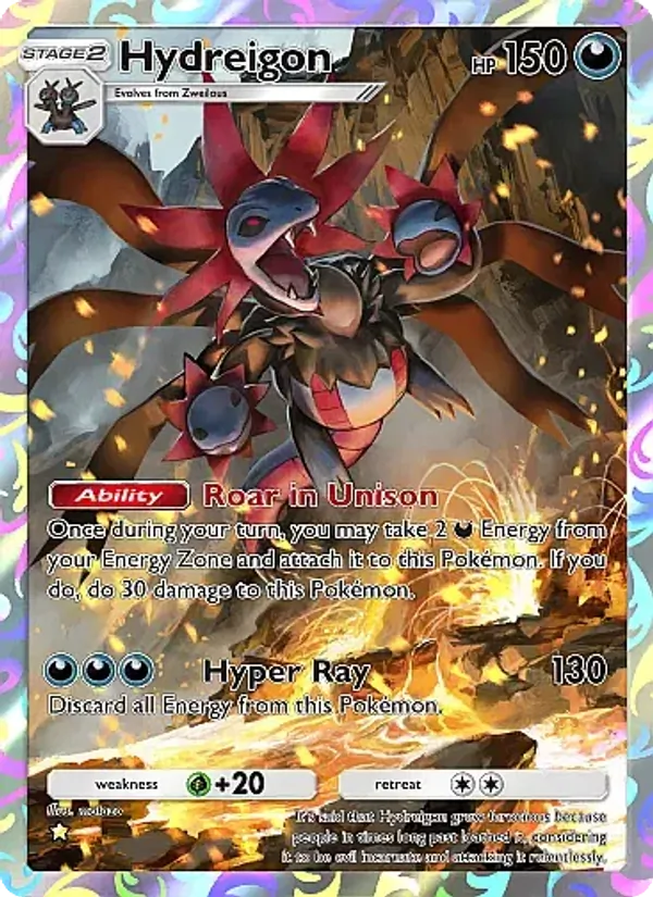 Hydreigon — Mega Rising #245 (Pokémon TCG card)