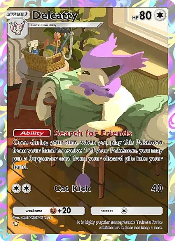 Delcatty — Mega Rising #248 (Pokémon TCG card)