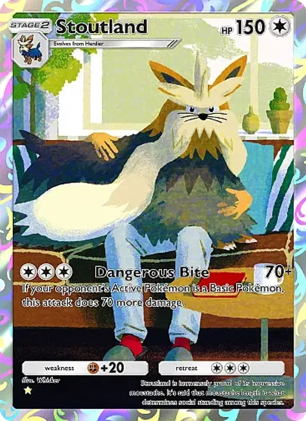 Stoutland — Mega Rising #249 (Pokémon TCG card)