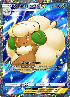 Whimsicott ex (Mega Rising #252)