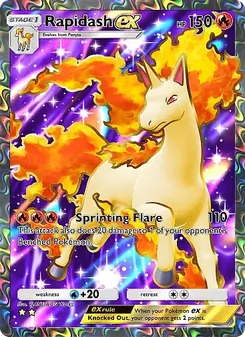 Rapidash ex (Mega Rising #253)