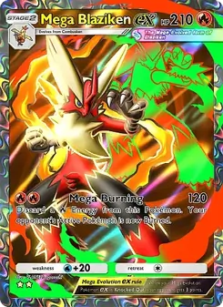 Mega Blaziken ex (Mega Rising #254)