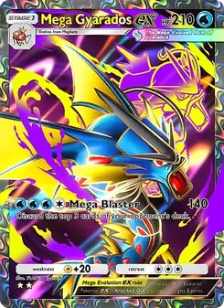 Mega Gyarados ex (Mega Rising #255)