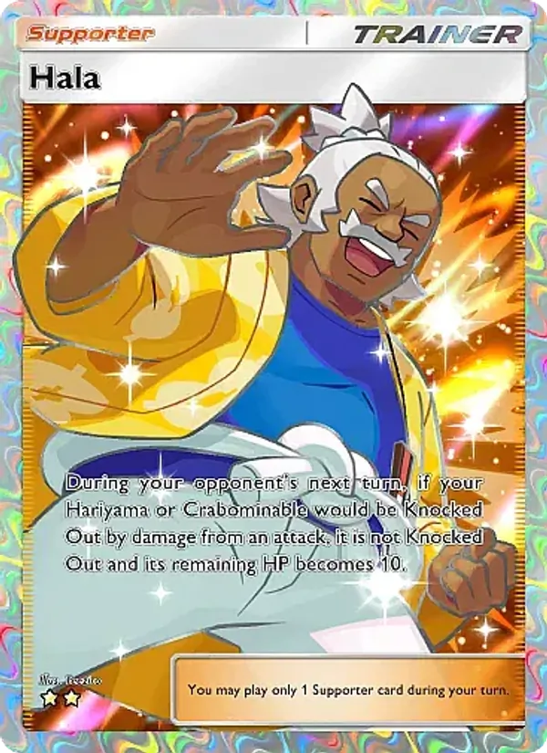 Hala — Mega Rising #267 (Pokémon TCG card)