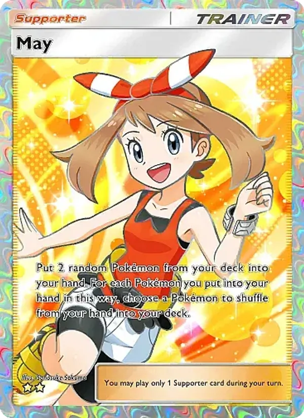 May — Mega Rising #268 (Pokémon TCG card)