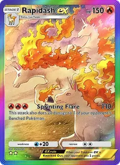 Rapidash ex (Mega Rising #274)