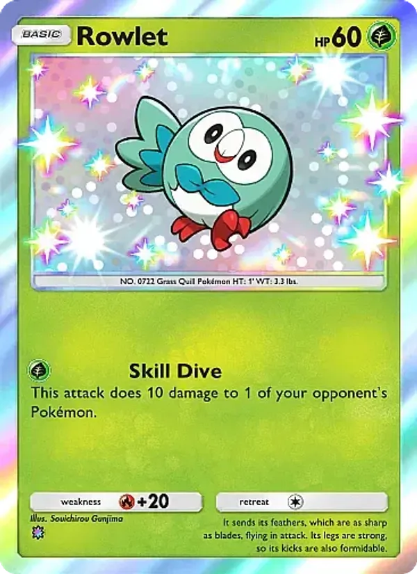 Rowlet — Mega Rising #290 (Pokémon TCG card)