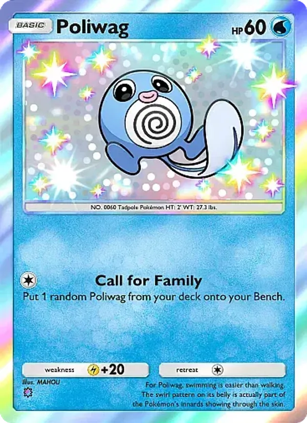 Poliwag — Mega Rising #295 (Pokémon TCG card)