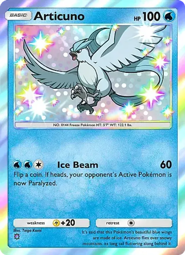 Articuno — Mega Rising #298 (Pokémon TCG card)