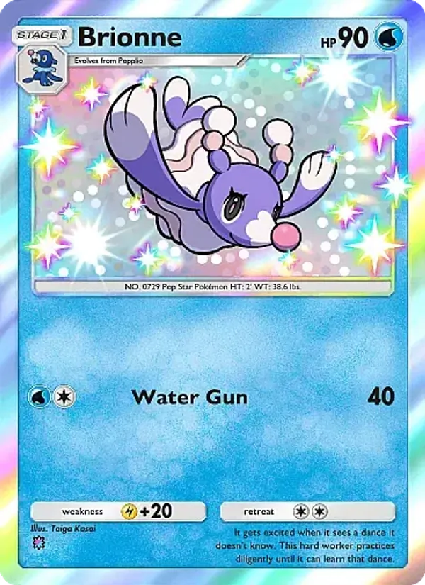 Brionne — Mega Rising #301 (Pokémon TCG card)