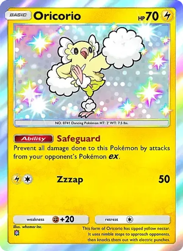 Oricorio — Mega Rising #303 (Pokémon TCG card)