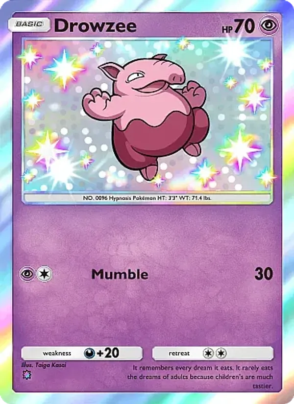 Drowzee — Mega Rising #305 (Pokémon TCG card)