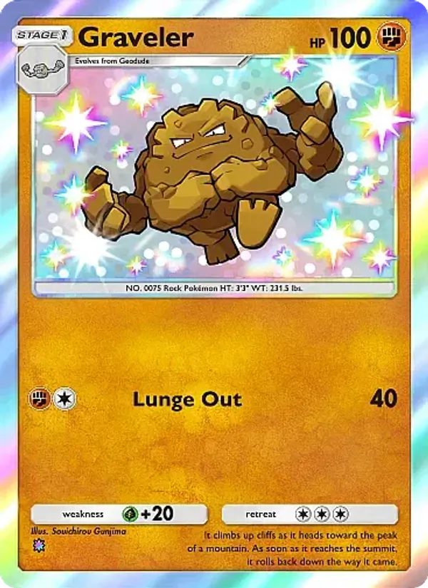 Graveler — Mega Rising #308 (Pokémon TCG card)