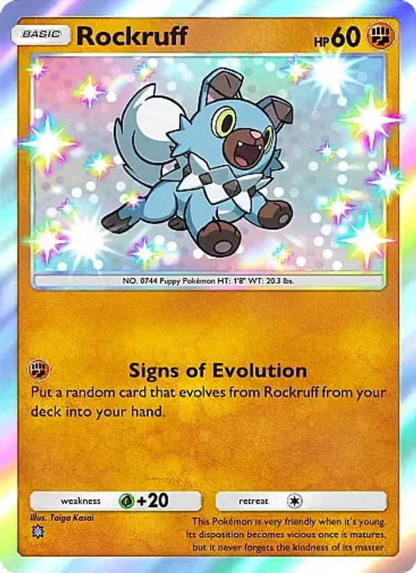 Rockruff — Mega Rising #310 (Pokémon TCG card)