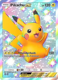 Pikachu ex (Mega Rising #321)