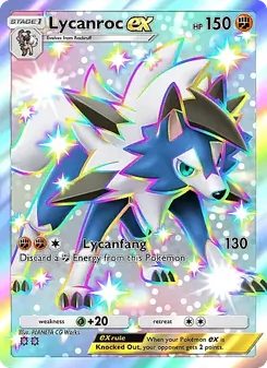 Lycanroc ex (Mega Rising #323)