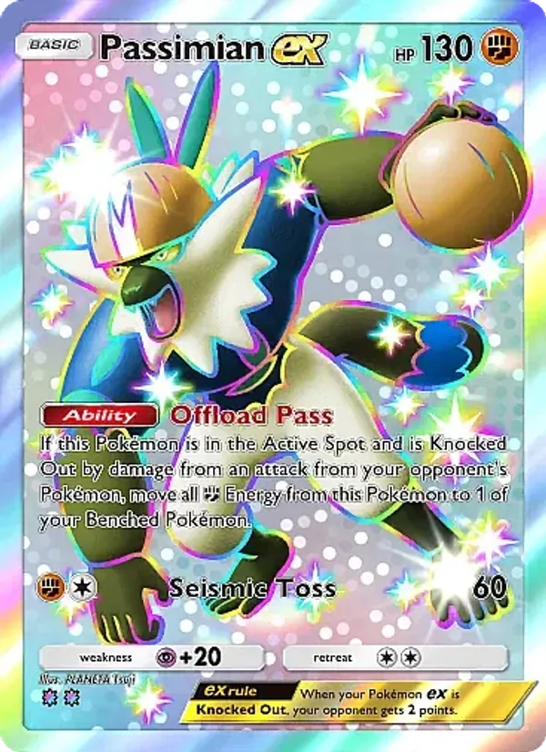 Passimian ex — Mega Rising #324 (Pokémon TCG card)