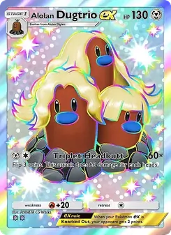 Alolan Dugtrio ex (Mega Rising #325)