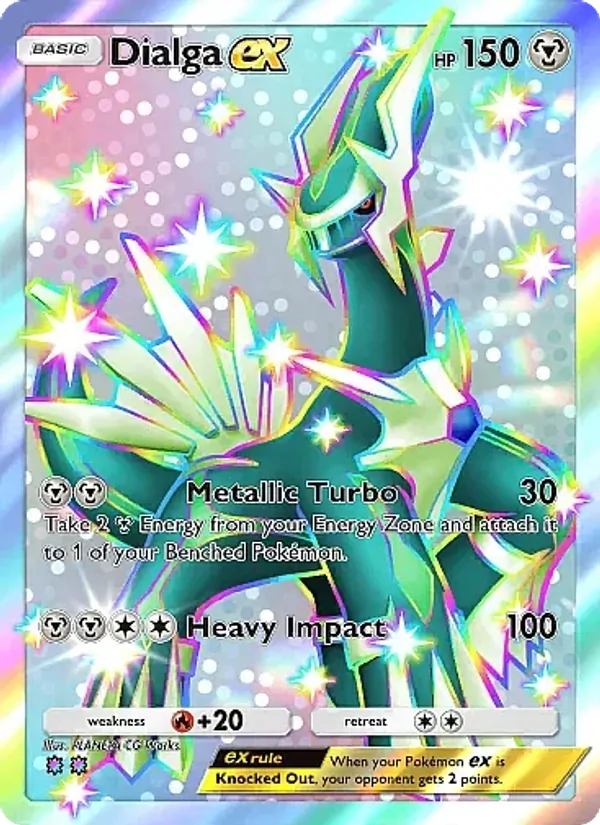 Dialga ex — Mega Rising #326 (Pokémon TCG card)