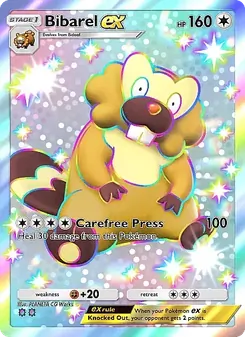 Bibarel ex (Mega Rising #327)