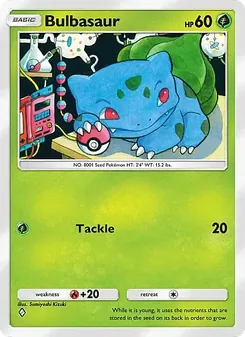Bulbasaur (Crimson Blaze #001)