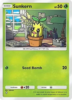 Sunkern (Crimson Blaze #007)