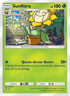 Sunflora (Crimson Blaze #008)