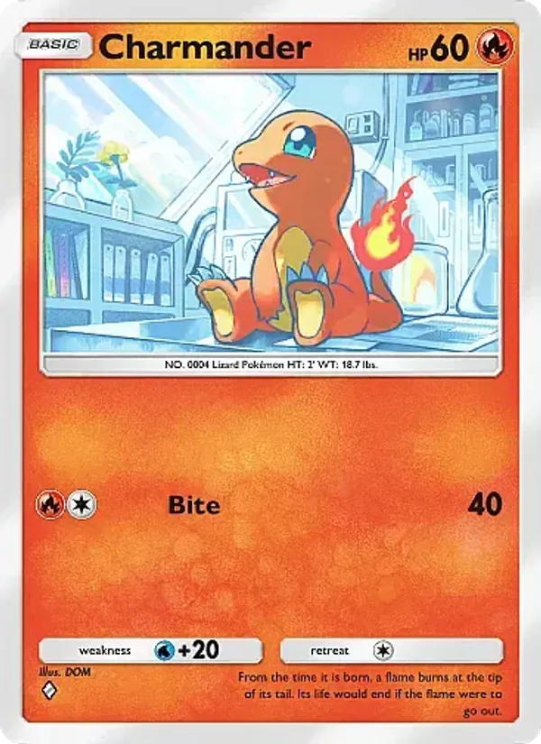 Charmander — Crimson Blaze #011 (Pokémon TCG card)