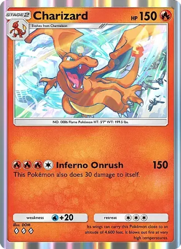 Charizard — Crimson Blaze #013 (Pokémon TCG card)