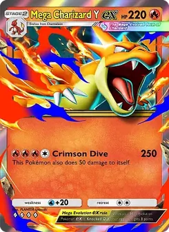Mega Charizard Y ex (Crimson Blaze #014)