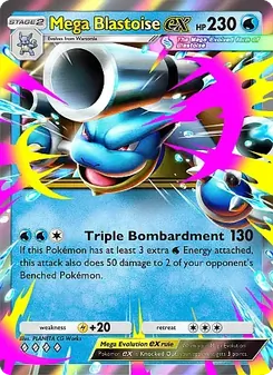 Mega Blastoise ex (Crimson Blaze #020)