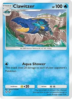 Clawitzer (Crimson Blaze #023)