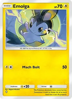 Emolga (Crimson Blaze #027)