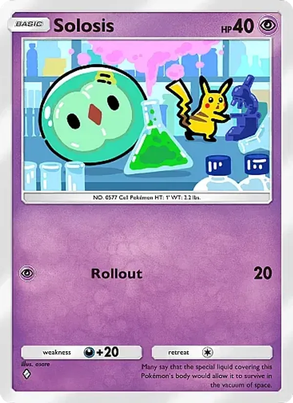 Solosis — Crimson Blaze #032 (Pokémon TCG card)