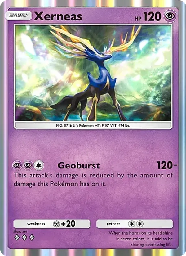 Xerneas — Crimson Blaze #037 (Pokémon TCG card)