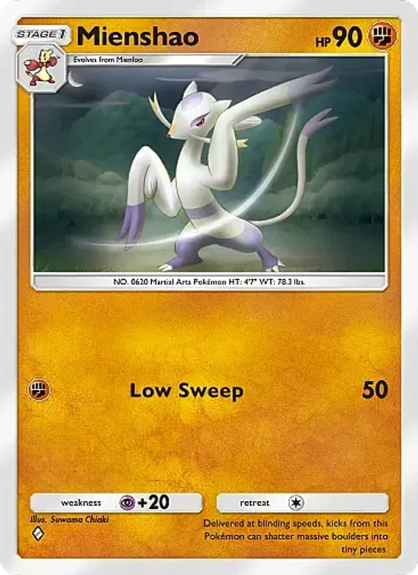 Mienshao — Crimson Blaze #044 (Pokémon TCG card)