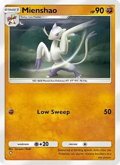 Mienshao (Crimson Blaze #044)