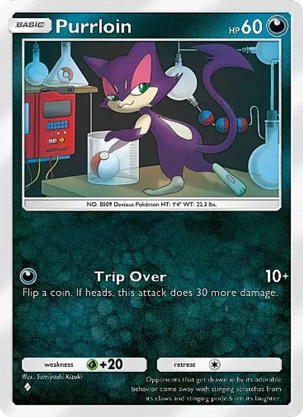 Purrloin — Crimson Blaze #047 (Pokémon TCG card)