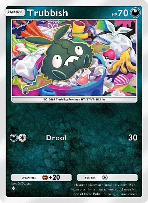 Trubbish — Crimson Blaze #049 (Pokémon TCG card)